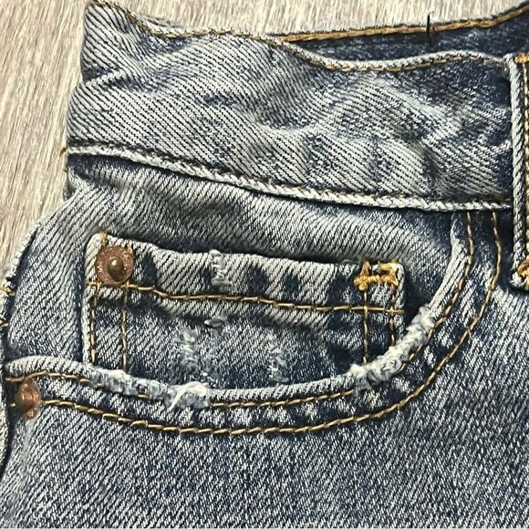 Women's Urban Outfitters BDG High Rise Cheeky Jean Shorts - Picture 9 of 11